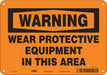Safety Sign 7 in x 10 in Aluminum