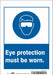 Safety Sign 10 in x 7 in Vinyl