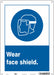 Safety Sign 14 in x 10 in Aluminum