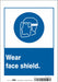 Safety Sign 10 in x 7 in Vinyl