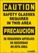 Safety Sign 14 inx10 in Vinyl