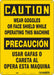 Safety Sign 14 inx10 in Aluminum
