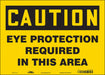 Safety Sign 10 in x 14 in Vinyl