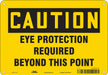 Safety Sign 7 in x 10 in Aluminum