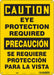 Safety Sign 14 inx10 in Polyethylene