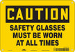 Safety Sign 7 in x 10 in Aluminum