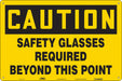 Safety Sign 24 in x 36 in Polyethylene
