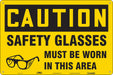 Safety Sign 24 in x 36 in Polyethylene