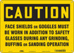 Safety Sign 10 in x 14 in Aluminum