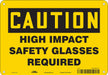 Safety Sign 7 in x 10 in Aluminum