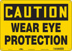 Safety Sign 10 inx14 in Polyethylene