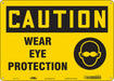Safety Sign 10 in x 14 in Polyethylene