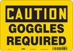 Safety Sign 7 in x 10 in Aluminum