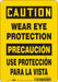 Safety Sign 10 inx7 in Aluminum