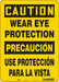 Safety Sign 14 inx10 in Aluminum