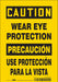 Safety Sign 10 in x 7 in Vinyl