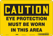 Safety Sign 7 in x 10 in Aluminum