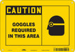 Safety Sign 7 in x 10 in Polyethylene
