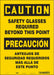 Safety Sign 14 inx10 in Vinyl