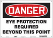 Safety Sign 10 in x 14 in Aluminum
