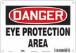 Safety Sign 7 in x 10 in Aluminum