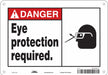 Safety Sign 7 inx10 in Polyethylene