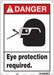 Safety Sign 14 in x 10 in Aluminum
