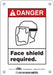 Safety Sign 7 in x 5 in Aluminum