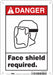 Safety Sign 10 in x 7 in Aluminum