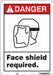 Safety Sign 14 inx10 in Polyethylene