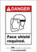 Safety Sign 7 in x 5 in Vinyl