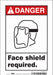 Safety Sign 10 in x 7 in Vinyl