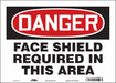 Safety Sign 10 inx14 in Vinyl