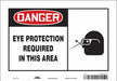 Safety Sign 7 in x 10 in Vinyl