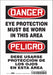 Safety Sign 10 in x 7 in Vinyl