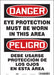Safety Sign 14 in x 10 in Vinyl
