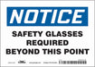 J7003 Safety Sign 5 inx7 in Vinyl
