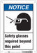 Safety Sign 10 inx7 in Polyethylene