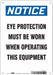 Safety Sign 10 in x 7 in Aluminum