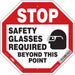Safety Sign 18 inx18 in Polyethylene