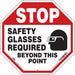 Safety Sign 24 inx24 in Polyethylene