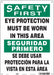 Safety Sign 14 inx10 in Polyethylene