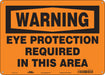 Safety Sign 10 inx14 in Polyethylene