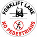 Anti-Slip Floor Sign 17 in x 17 in Vinyl