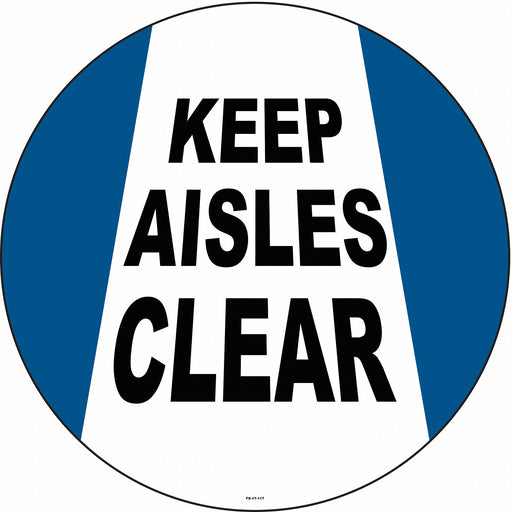 Anti-Slip Floor Sign 17 in x 17 in Vinyl