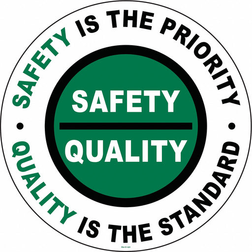 Anti-Slip Floor Sign 17 in x 17 in Vinyl