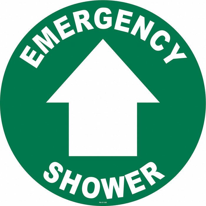 Anti-Slip Floor Sign 17 in x 17 in Vinyl