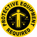 Anti-Slip Floor Sign 17 in x 17 in Vinyl