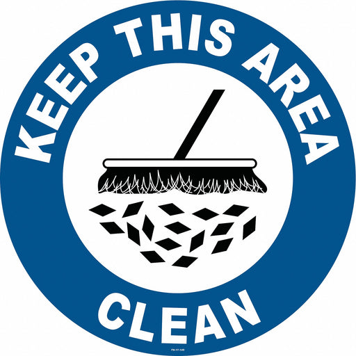 Anti-Slip Floor Sign 17 in x 17 in Vinyl