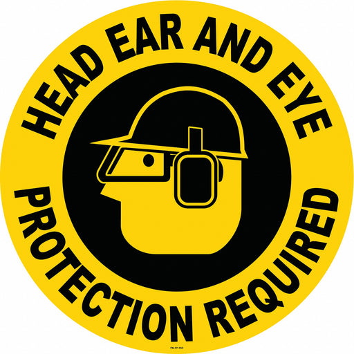 Anti-Slip Floor Sign 17 in x 17 in Vinyl